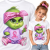 KOSZULKA DZIECIĘCA ŚWIĄTECZNA GRINCH BABY GIRL